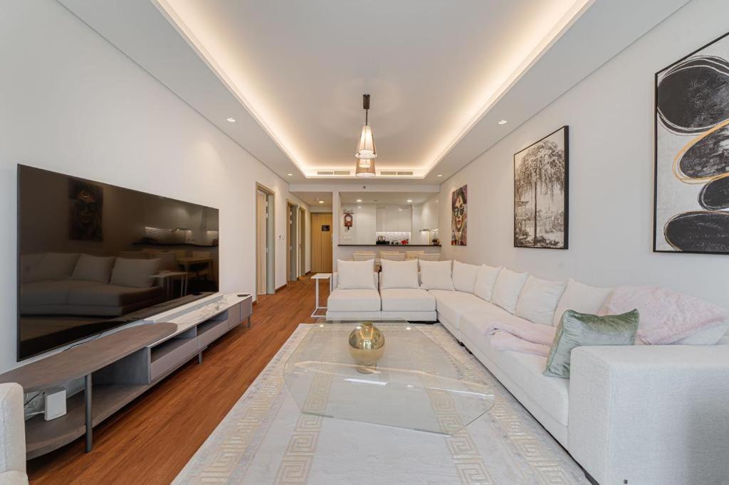 Paramount Midtown Luxury 2 Bedroom With Full Burj-Khalifa View Dubaj Kültér fotó